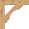 Ekena Millwork Olympic Block Smooth Bracket, Western Red Cedar, 3 1/2"W x 22"D x 22"H BKT04X22X22OLY05SWR - alternate 4